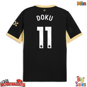 Manchester City Jeremy Doku #11 Replica Away Stadium Shirt 2026-27 Short Sleeve